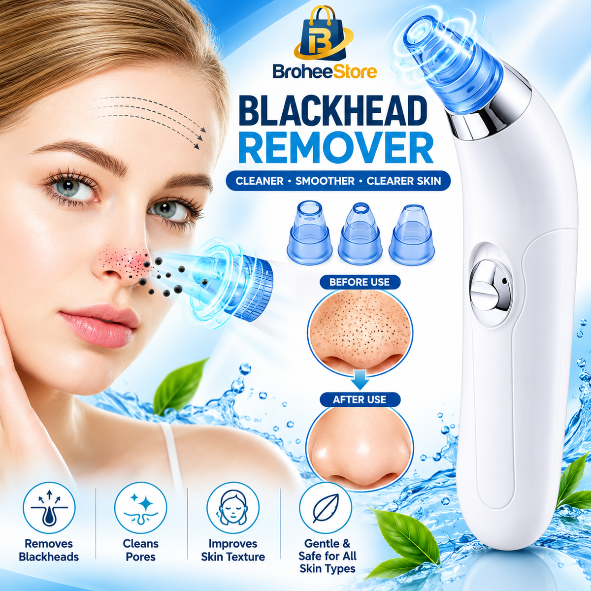 Derma Suction Blackheads Remover Device