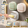 Luxury Soap Holder With Drain Tray (Random Colours)
